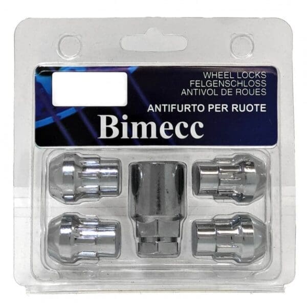 Turvamutrid Bimecc M14x1.5x34 võti 19/21 - 60° koonus - Silver