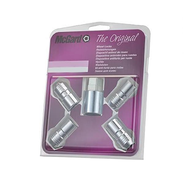 Turvamutrid McGard M14x1.5x41.6 võti 21/22 - 60° koonus - Silver